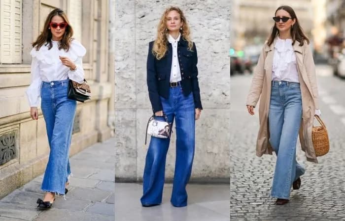 Koszula i jeansy: stylizacje damskie ponadczasowe triki